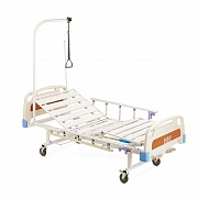 Кровать медицинская функциональная механическая РС105-Б с матрасом